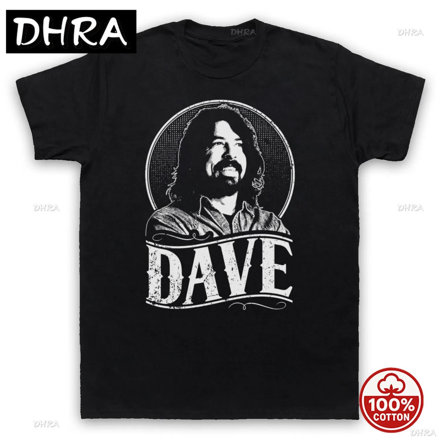 DAVE GROHL TRIBUTE ROCK GRUNGE LEGEND SINGER DRUMMER UnisexS  WomenS TSHIRT with Graphic Harajuku Short Sleeve Tee Shirt S
