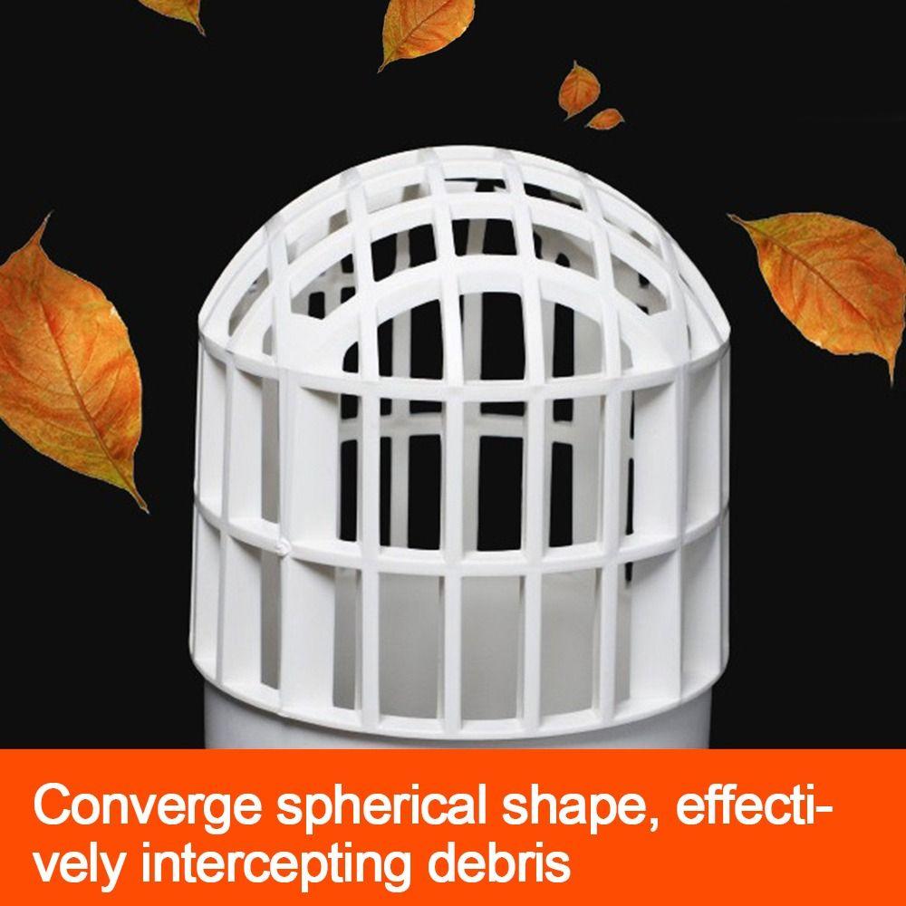 Anti-blocking Roof Floor Drain Plastic Gutter Protection Filter  Drainage Plumbing Fitting