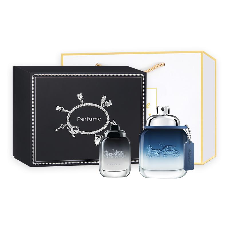 COACH New York Blues Мужской парфюм Фужер Туалетная вода EDT 40мл/60мл+4.5мл Лайм Черный перец чёрный