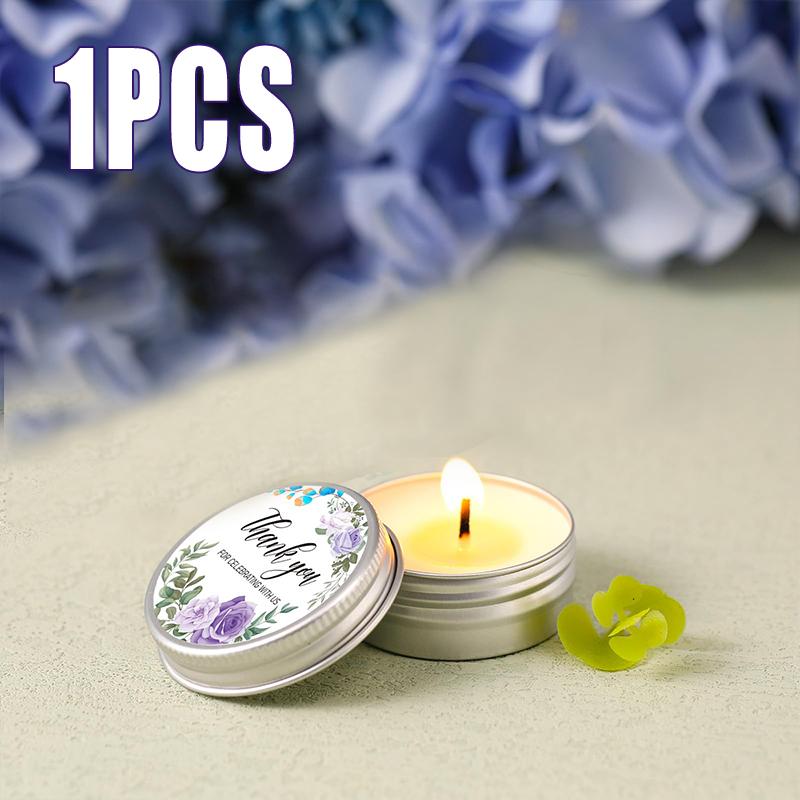 Aluminum Can Lavender Aromatherapy Candle Hotel Wedding  Candle Aromatherapy Candle Ornaments Fresh Lightly Scented Gifts
