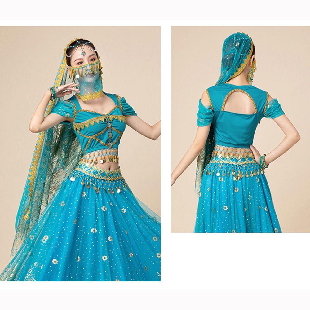 Indian Dance Headdress Performance Prop Belly Dance Headscarf Dance Performance Accessories