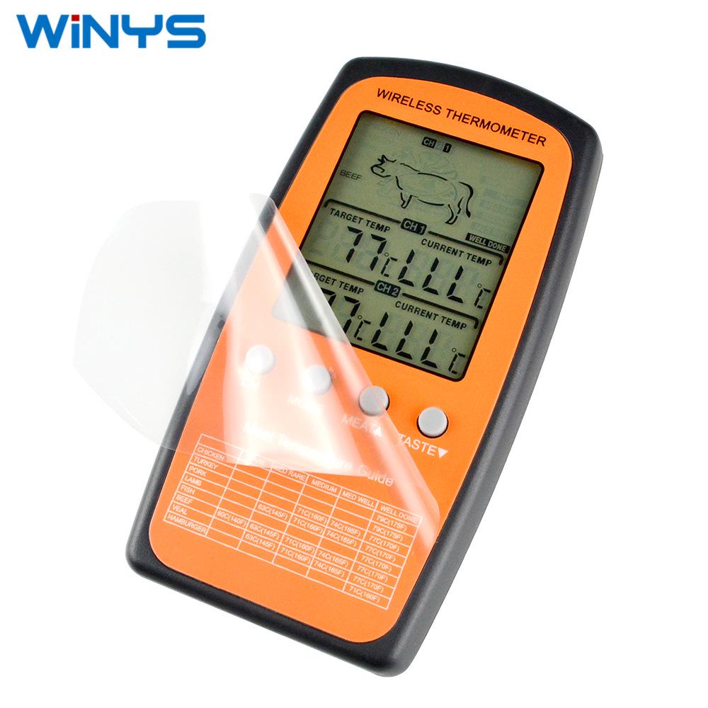 Dual Probe Wireless Food Thermometer for BBQ, Baking, Candy Making, and Roasting with Smart Alarm Function