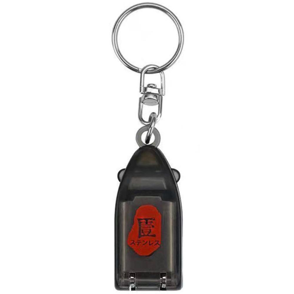 

Профессиональный нержавеющий складной маникюрный ультратонкий прочный мини-триммер для ногтей с пилкой для ногтей инструменты для педикюра кусачки для ногтей дорожный чёрный