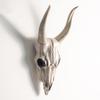 Halloween Skeleton Animal Decoration Creepy Cat/Dog/Bird/Rat/Goat Head Plastic Bones for Courtyard Graveyard Halloween Decor