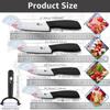 Ceramic Knives Kitchen knives 3 4 5 6 inch Chef knife Cook white zirconia blade Multi-color Handle High Quality