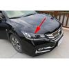 Автомобільні передні накладки на брови фар Аксесуари для Honda Accord 9-го покоління 2014 2015 ABS Вуглецеве волокно Накладка на брову фари