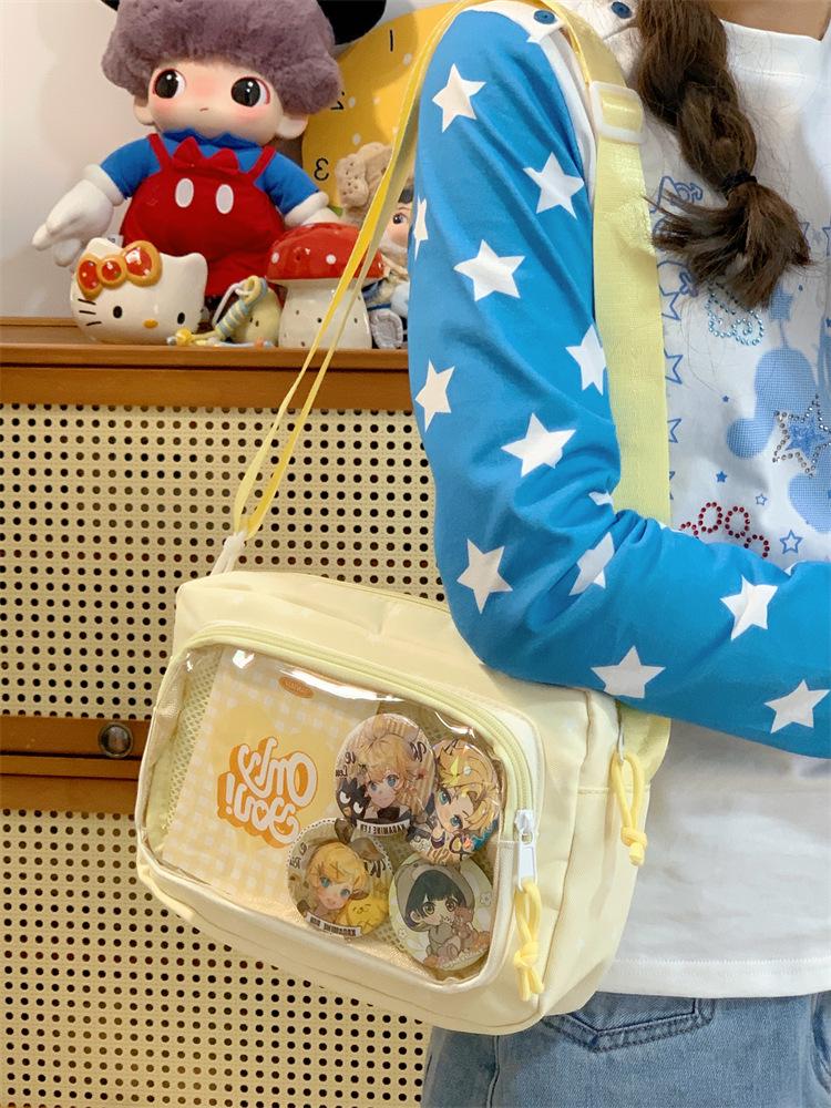 Sac Ita Couleur Bonbon: Sac bandoulière et sac à bandoulière Comic-Con japonais pour étudiants