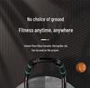 Six-Elbow Support Ab Roller: Automatic Rebound 4-Wheel Fitness Equipment for Men's Abs and Belly Exercise.
