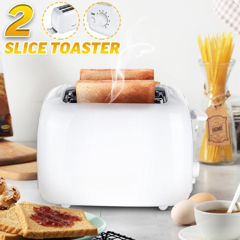 Automatic Toaster Breakfast Sandwich Maker Machine 6-speed 2-Slice Baking Cooking Appliances Home Office Toasters 700W