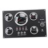 85mm Instrument Panel Gauge Set 24V 0 to 3000RPM Water Temperature Oil   Oil Pressure with Key for Boat Yacht