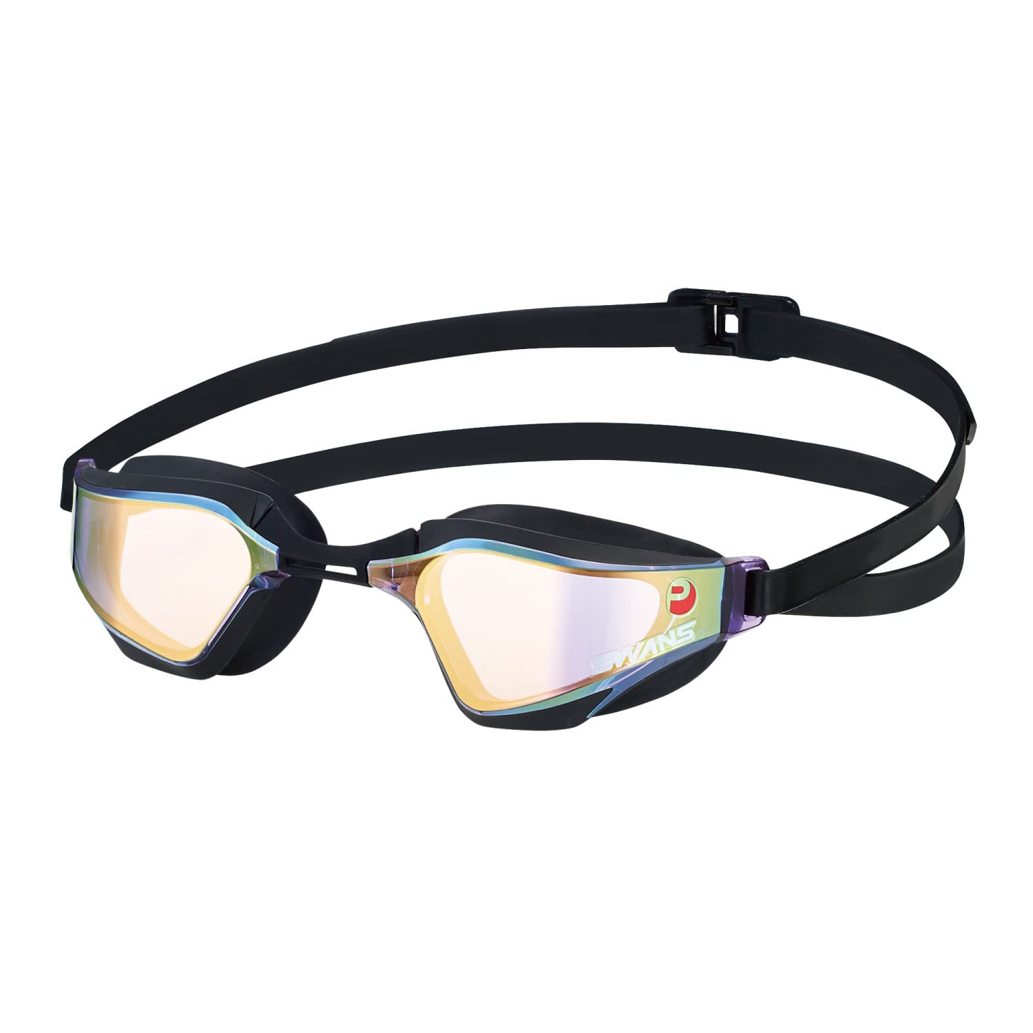 

SWANS VALKYRIE PURBR Racing Swimming Made in Purple with Brown FINA Antibacterial SR-72MPAFAB Goggles, Japan, Mirror, Anti-Fog, Cushioned, Approved,