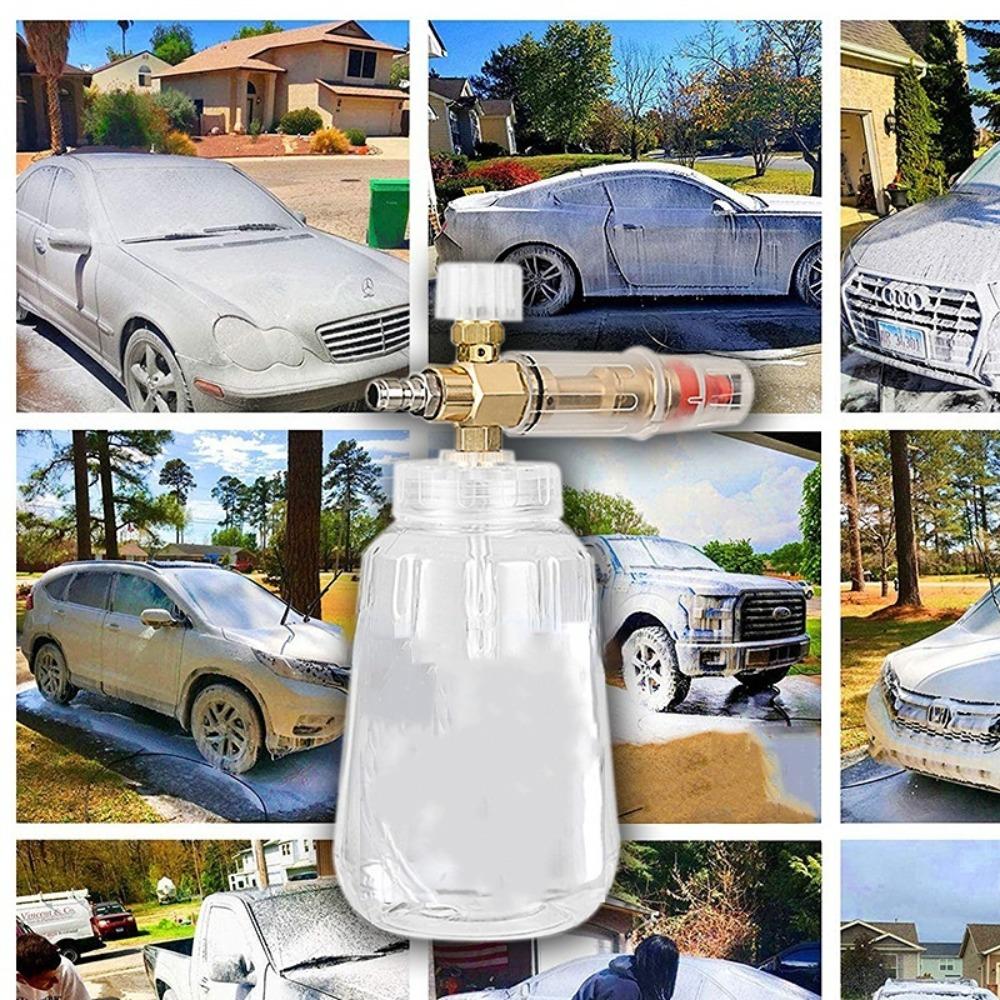 Silná Rukojeť Myčka Aut Pěnovač Průhledný Pěnovač Rozprašovač Efektivita Sněhová Pěna Kopí Nákladní Auto