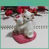 Resin Cat Figurine Lucky Charm Gift For Couple And Friendship Celebrations