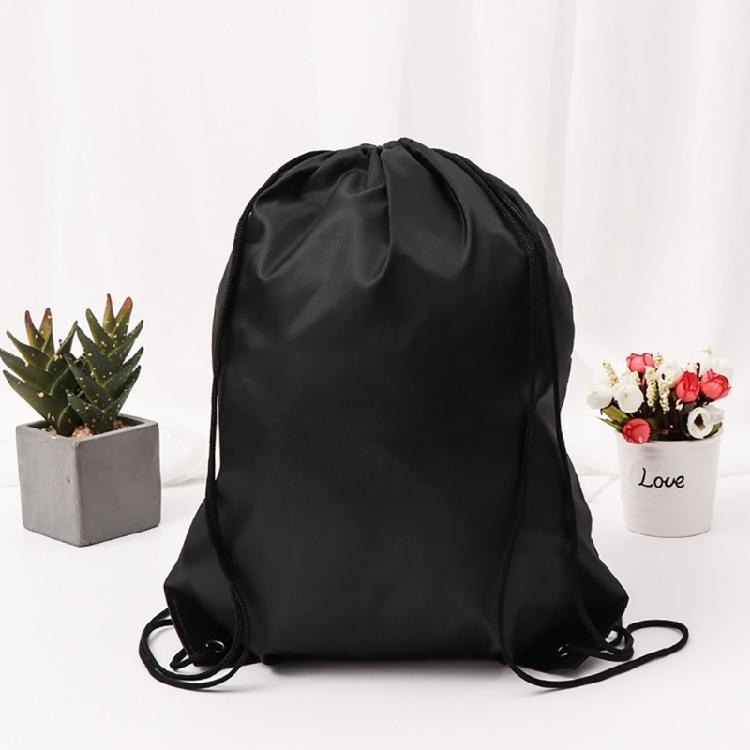 Waterproof Oxfordcloth Sports Bag High Capacity Drawstring Backpack Light Weight Gym Bag for Climbing Hiking Swimming