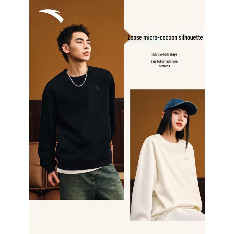 Anta Casual Unisex Long Sleeve Crewneck Sweatshirt 3XL
