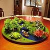 Hotel Dining Table Turntable Floral Display and Arrangement