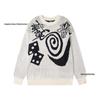 Maglione a Blocchi di Colore Unisex - Streetwear Invernale Casual