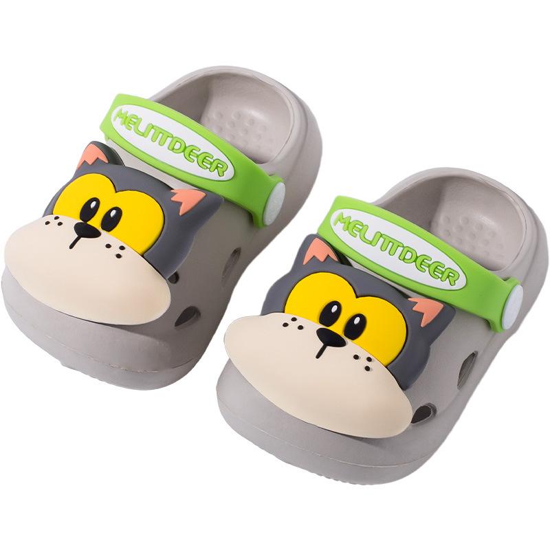 Boy's Cute Cartoon Shoes, Girl's Soft-soled Slippers
