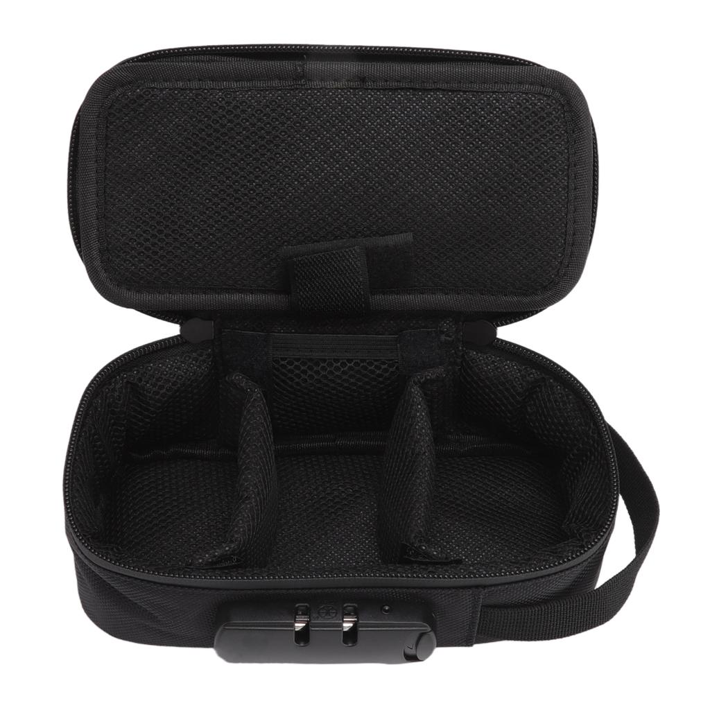 Smoking Set Bag Oxford Cloth Activated Carbon Deodorant with Password Lock Smoking Set Organizer