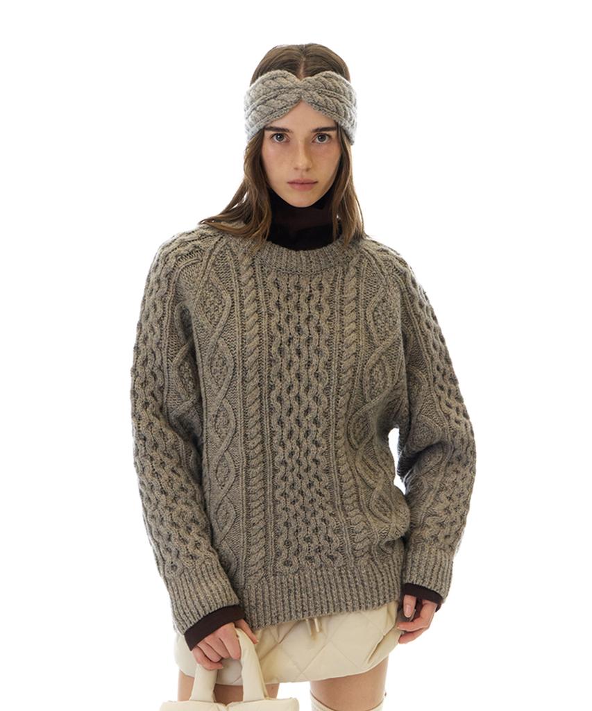 GROVE Skadi Cable Knit (Beige)