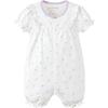 Mini Balabala Baby Girl Summer Short-Sleeve Romper