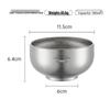 COOKER KING Pure Titanium Kids Bowl