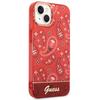 Guess Guhcp14Mhgbnhr Iphone 14 Plus / 15 Plus 6.7 Czerwony/Red Hardcase Bandana Paisley