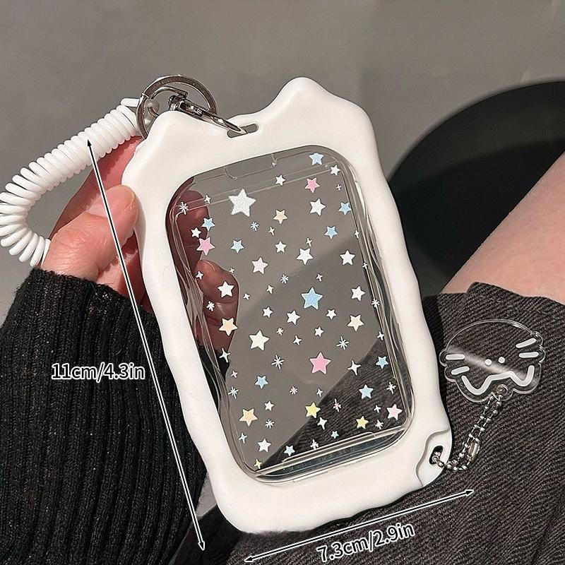 Electroplate Photocard Holder Kpop Photo Card Frame Idol Photo Display Stand Kpop Photo Card Protector Storage Packaging Box
