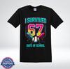 I Survived 67 Days Of School Baseball Neon Graphic T-Shirt