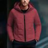 Men's  Baseball Collar  Thickened  Windproof  Keep Warm  Down  Cotton-Padded Jacket  Coat
