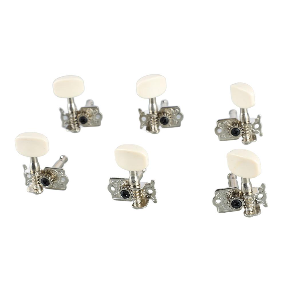 6 Stück Gitarren Locking Mechaniken Versiegelte Mechaniken Gitarren Saiten Stimmwirbel Schlüssel Zubehör