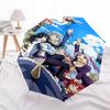 1pc Angel Beats! Outdoor Umbrella - Automatic Opening/Closing, Portable 3-Fold Design with 8-Bone Iron Frame - Perfect Gift for Fans, Travelers, Daily