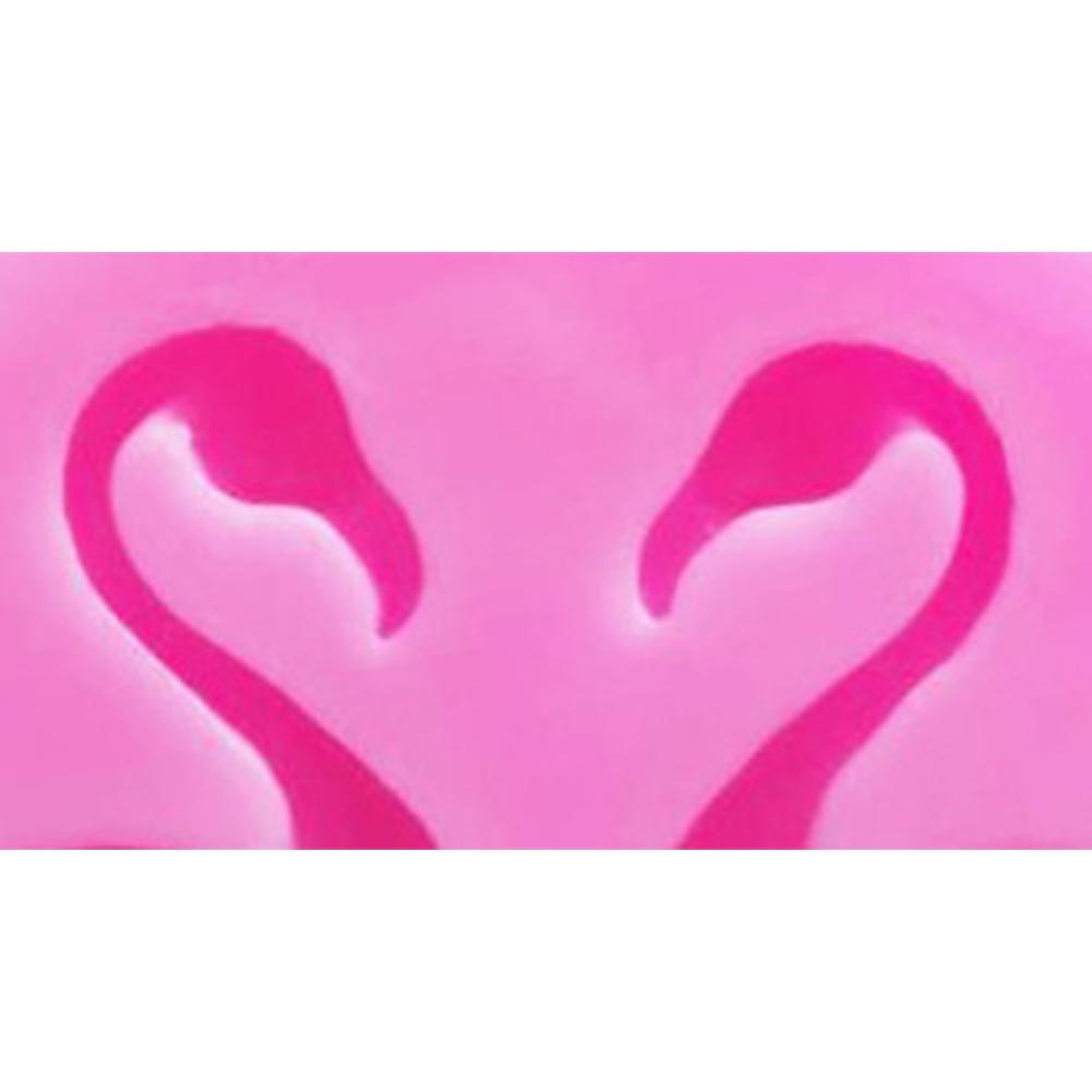 Silikonowa forma w kształcie flaminga do samodzielnego wykonania Dekoracja Czekoladowa Sugarcraft Forma do Ciasta