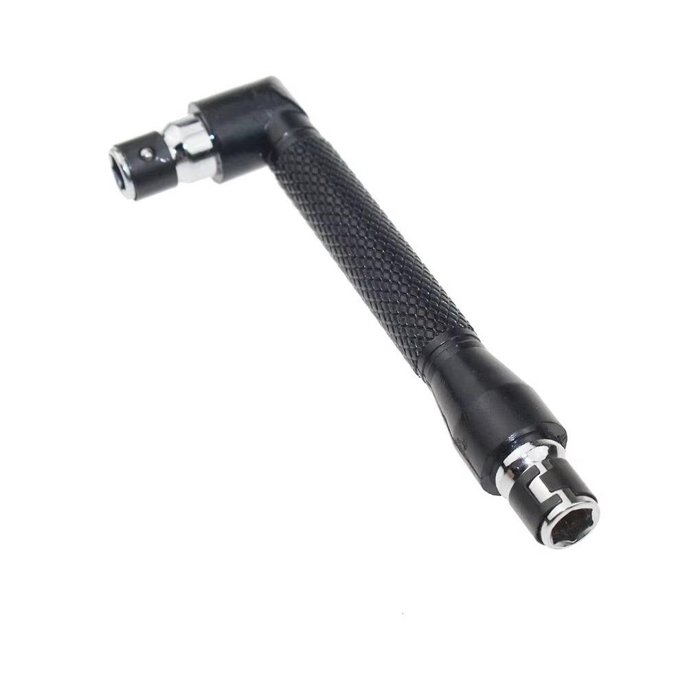 Mini Double-ended L-Socket Wrench 6.35mm 90° Right Angle Screwdriver Driver Bit Joiner Handle Utility Tool Set Home Maintenance