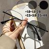 Women Men Trendy Photochromic Reading Glasses Classic Square Frame Hd Presbyopia Color Changing Progressive Multifocal Eyewear