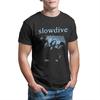 Herren Slowdive T-Shirt Tour 90er Baumwollkleidung Neuheit Kurzarm Rundhals T-Shirts Sommer T-Shirts