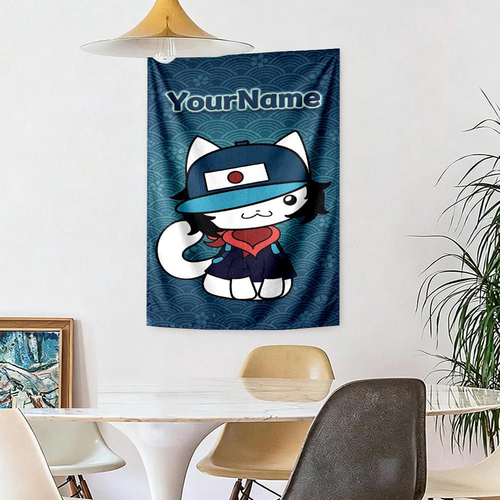 Incredibox Custom Your Name Wall Decor Tapestry Art For Pet Memorial Birthdaywedding Party Backdrop Family Gift