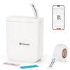 InkWon D110 Label Printer (with Tape), Bluetooth-enabled, Portable Mini Label Printer, Automatic Paper Return, Android/iOS Compatible, USB Rechargeabl