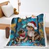 Blanket Cute Illustration Korean Blanket Lamb Fleece Crystal Fleece Blanket Four Seasons