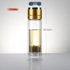 Double-Layer Glass Tea Infuser Bottle