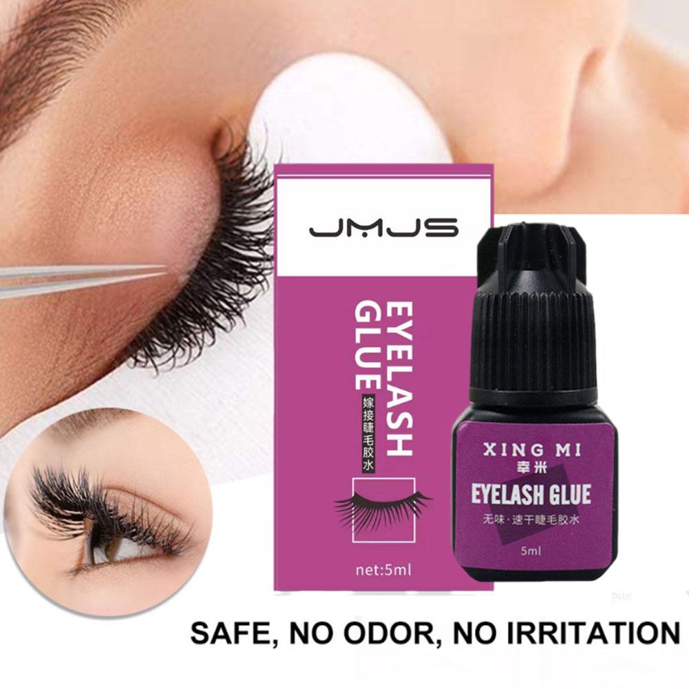 Waterproof Eyelashes Extension Glue Long-Lasting Grafting Lashes Glue Quick Drying Adhesive Glue No-Irritant Eyelash Makeup Tool
