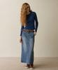 Opeundoeoseutyudio Hline Poketdenim Skirt Navy