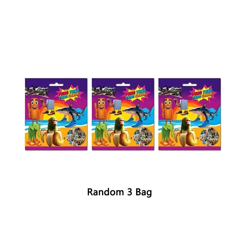 1 ks Italské Brainrot Slepý Sáček Hračky Tajemná Krabička Stolní Dekorace Akční Figurky Sady Karet Vtipné Meme Brainrot Narozeninové Dárky