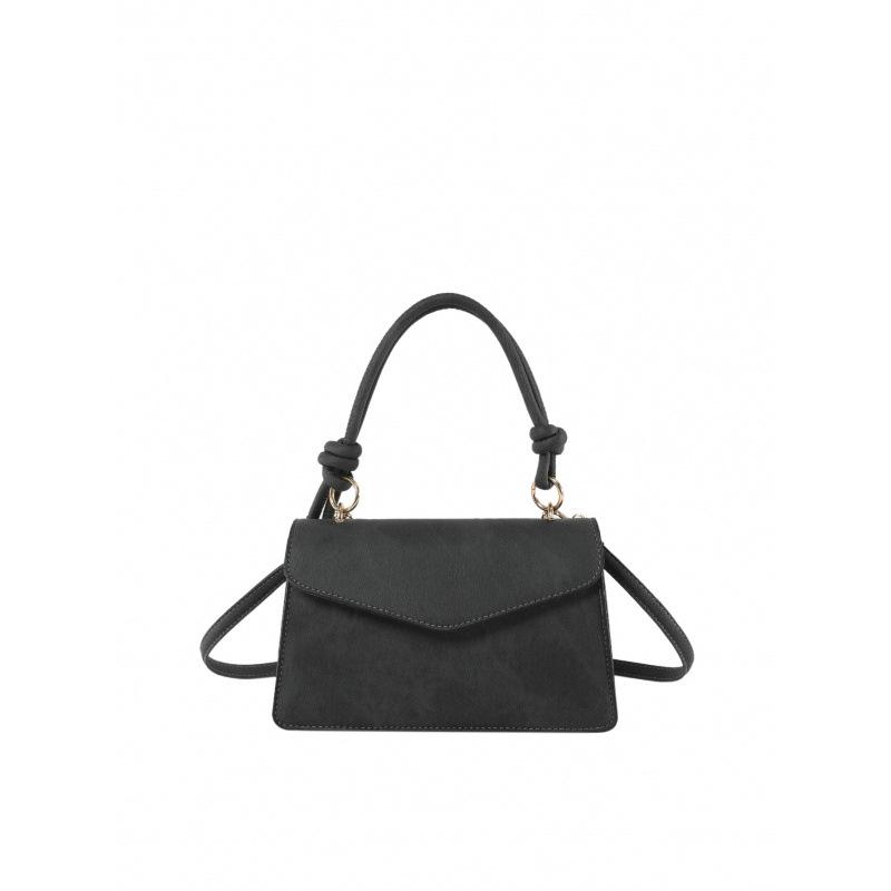 Sac fourre-tout à grain croisé de style coréen pour femmes - Sac à bandoulière minimaliste de grande capacité avec poignée supérieure, Sac de travail de navetteur durable