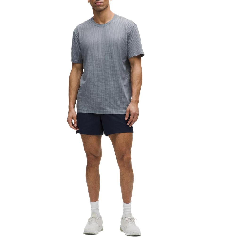 Lululemon Metal Vent Tech Short Sleeve Shirt X STATIC Silverescent Shirt Men's LM3FIKS