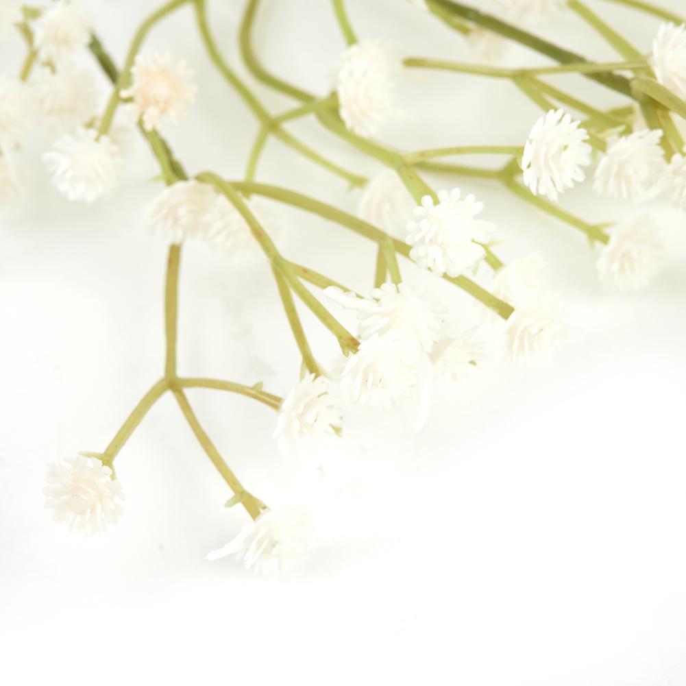Artificial Fake Silk Gypsophila Flower Wedding Bouquet Home Decor Bouquet Faux Flowers Branch Babies Breath Fake Flowers