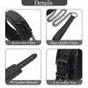 Leather PU BDSM Bondage Kit Set Handcuffs Ankle Cuffs Collar with Leash Restraint Adult Sex Toys for Women Adult Games 18+