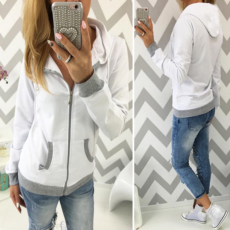 boyfriend zip moletom com capuz