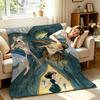 Movie PPans LLabyrinth Throw Soft Warm Flannel Throw Blanket Multiuse for Sofa Bed Office Nap