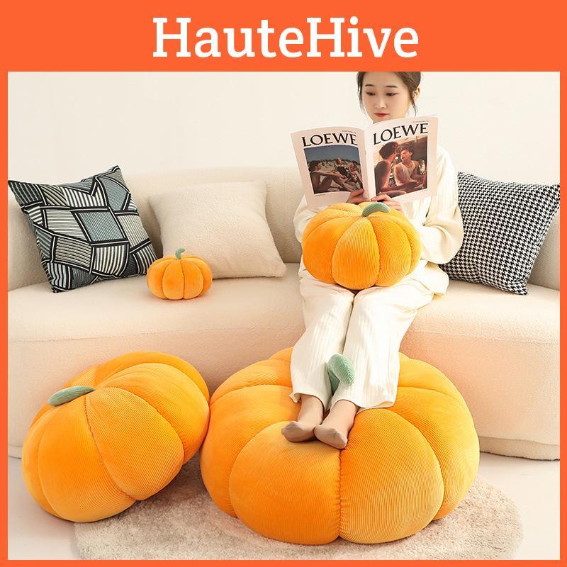 Plush Colorful Pumpkin Toys Halloween Decorative Dolls Cute Kids Gifts Birthday